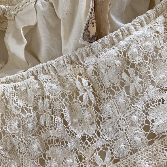 Vintage 1970s Gunne Sax By Jessica San Fransisco Cotton Muslin Wedding Dress - Picture 14 of 16